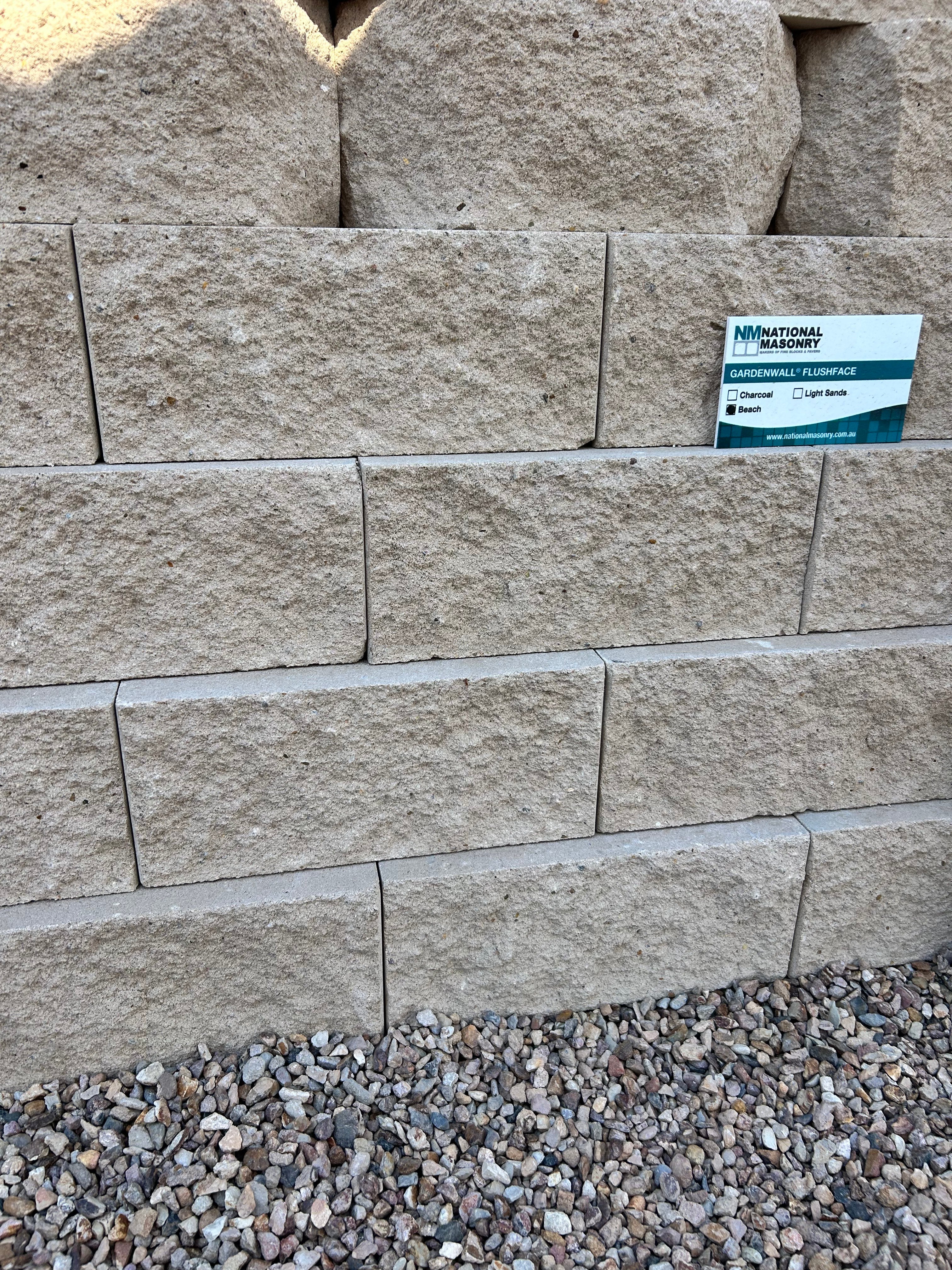 Garden Wall Flush Face
